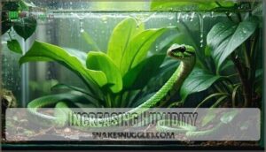 increasing humidity