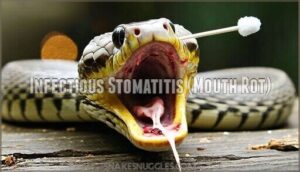 infectious stomatitis (mouth rot)