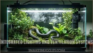 integrated lighting and ventilation systems