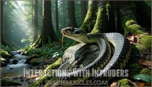 interactions with intruders