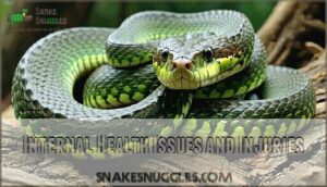internal health issues and injuries