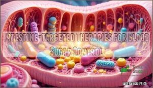 intestine-targeted therapies for blood sugar control