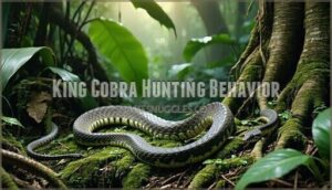 king cobra hunting behavior