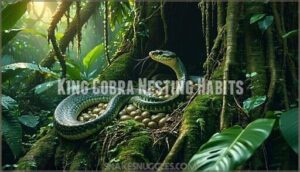 king cobra nesting habits