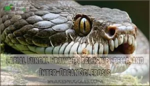 labial fungal growth, occlusive edema, and inter-organ sclerosis labial fungal growth, occlusive edema, and inter-organ sclerosis