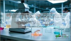laboratory diagnosis of viral infections in snakes