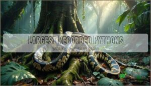 largest recorded pythons