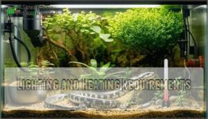 lighting and heating requirements