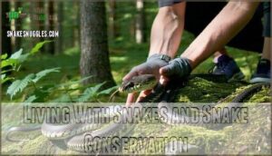 living with snakes and snake conservation