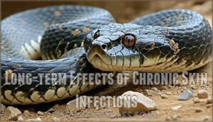 long-term effects of chronic skin infections