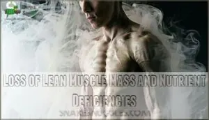 loss of lean muscle mass and nutrient deficiencies loss of lean muscle mass and nutrient deficiencies