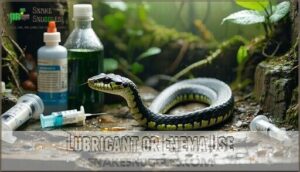 lubricant or enema use