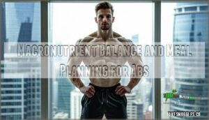 macronutrient balance and meal planning for abs