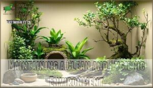 maintaining a clean and hygienic environment