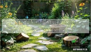 maintaining a snake friendly environment
