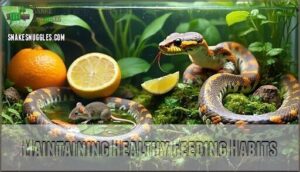 maintaining healthy feeding habits