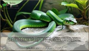 maintaining optimal snake health