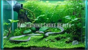 maintaining snake health