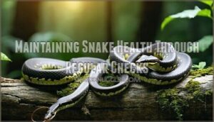 maintaining snake health through regular checks