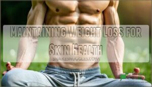 maintaining weight loss for skin health