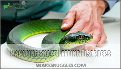 Snake Feeding Disorders: Causes, Diagnosis & Treatment Solutions - Feeding A Snake With A Medical Condition