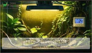 mercury vapor lamps