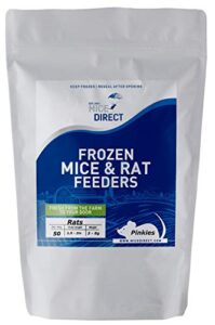 MiceDirect Frozen Pinkie Rat Food B086D63G9Y