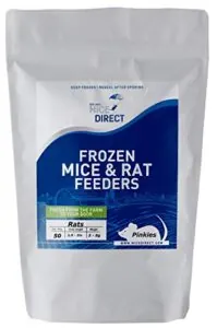 MiceDirect Frozen Pinkie Rat Food B086D63G9Y