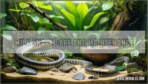 milk snake care and maintenance