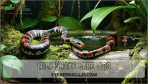 milk snake care tips
