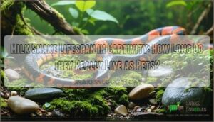 milk snake lifespan in captivity
