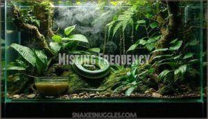misting frequency
