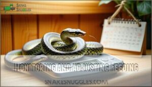 monitoring and adjusting feeding
