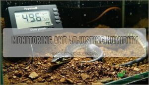 monitoring and adjusting humidity