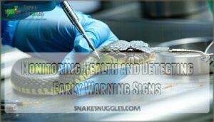 monitoring health and detecting early warning signs