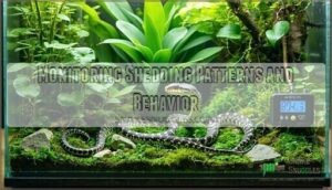 monitoring shedding patterns and behavior