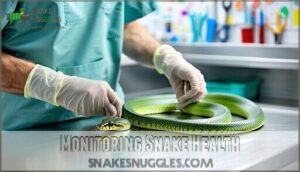 monitoring snake health
