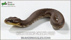 monitoring snake poop