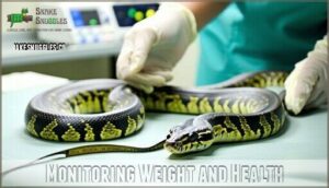 monitoring weight and health