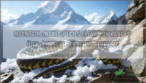 mountain snake species elevation ranges
