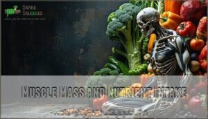 muscle mass and nutrient intake