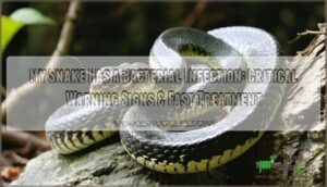 my snake has a bacterial infection