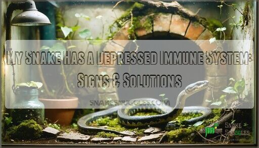 Picture of My Snake Has a Depressed Immune System: Signs & Solutions