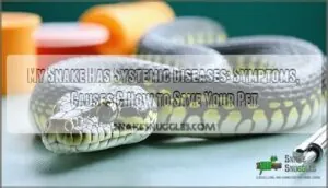 my snake has systemic diseases my snake has systemic diseases