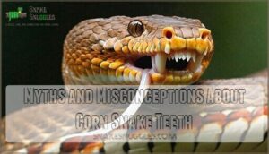 myths and misconceptions about corn snake teeth