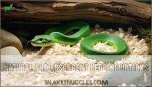 natural and absorbent bedding options