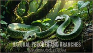 natural perches and branches