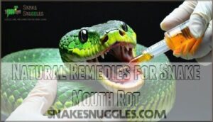 natural remedies for snake mouth rot
