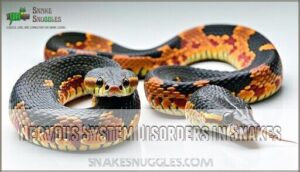 nervous system disorders in snakes