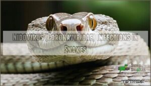 nidovirus (coronaviridae) infections in snakes